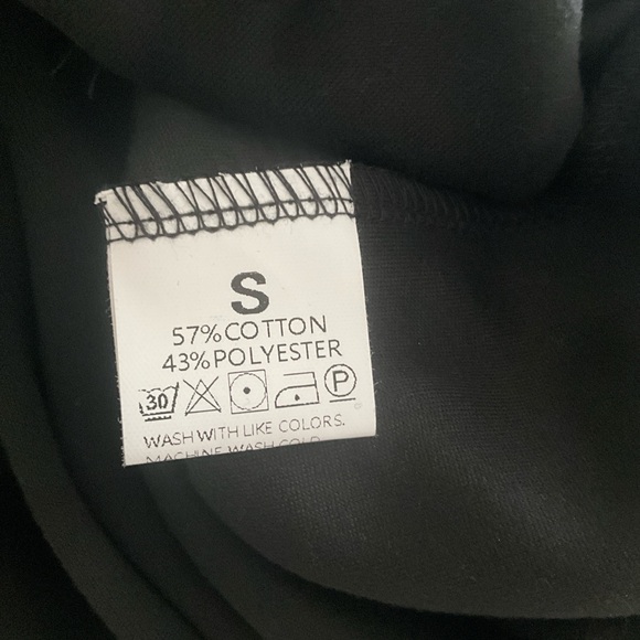 NEW STREETWEAR | SZ S | Y2K High Rise Wide-Leg Black Pants Embellished Silver - Picture 10 of 13